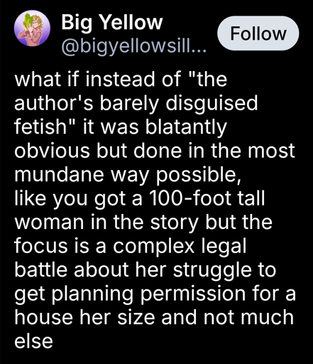 Barely disguised fetish