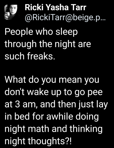 How do you sleep like this?!