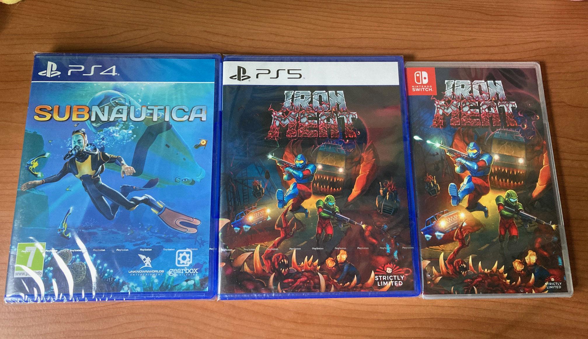 Subnautica on PlayStation 4
And Iron Meat on both PlayStation 5 and Nintendo Switch